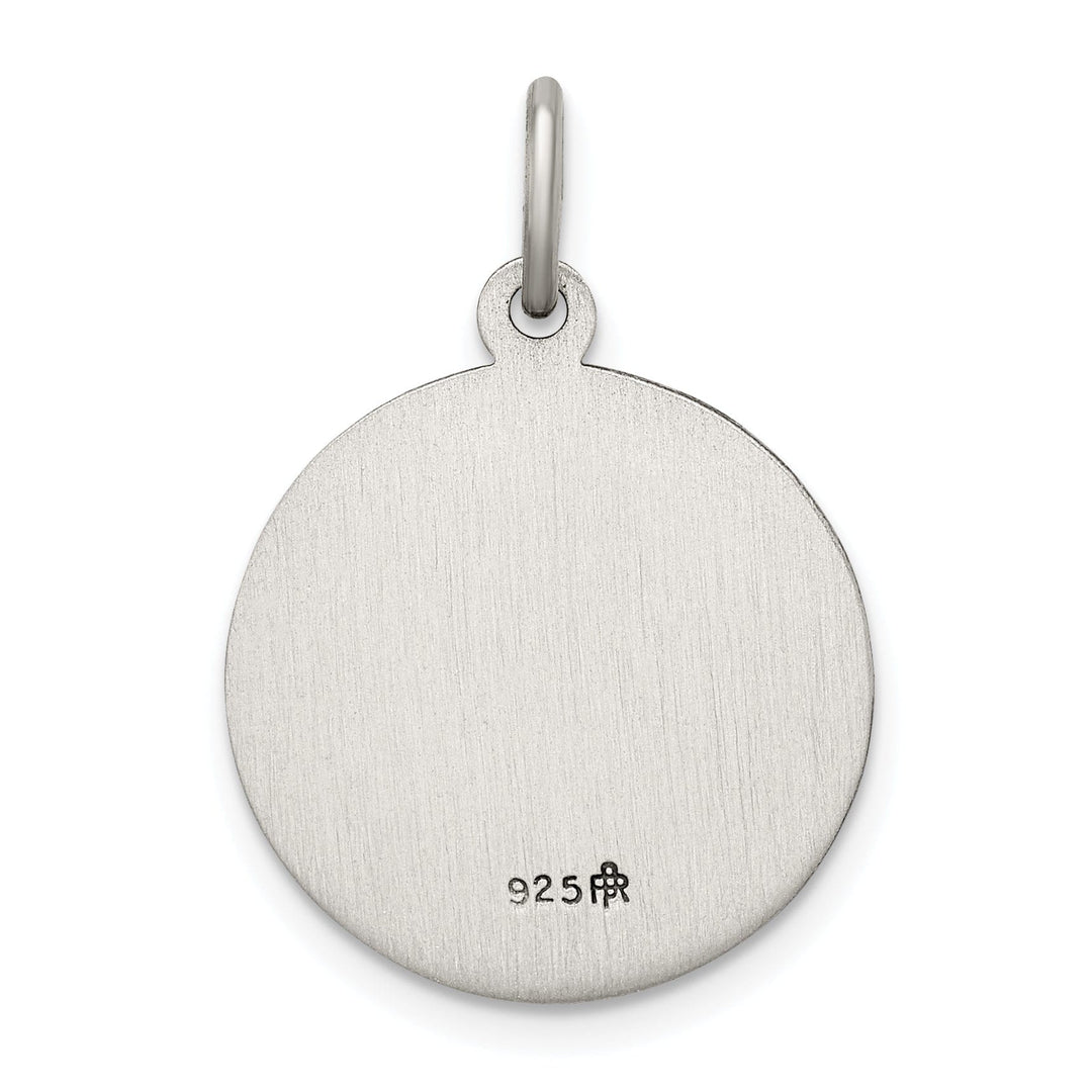 Lovely Rita's Pendants & Charms Sterling Silver Antiqued Guardian Angel Medal