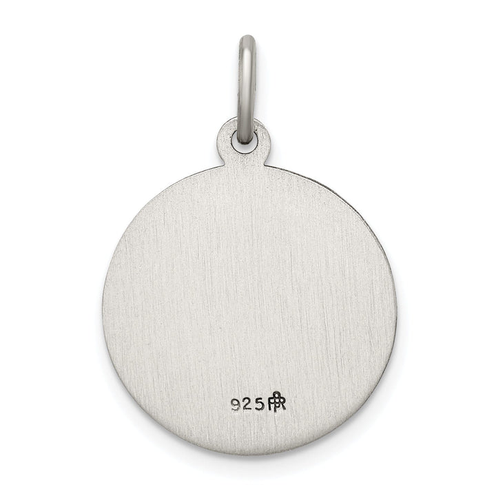 Lovely Rita's Pendants & Charms Sterling Silver Antiqued Guardian Angel Medal