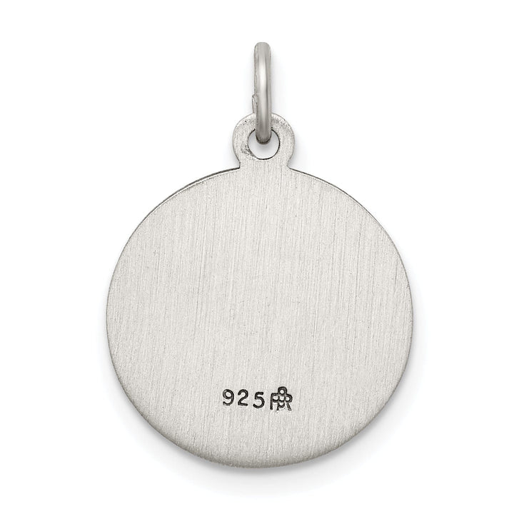 Lovely Rita's Pendants & Charms Sterling Silver Antiqued Guardian Angel Medal