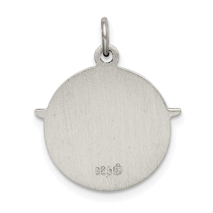 Lovely Rita's Pendants & Charms Sterling Silver Antiqued Holy Spirit Medal