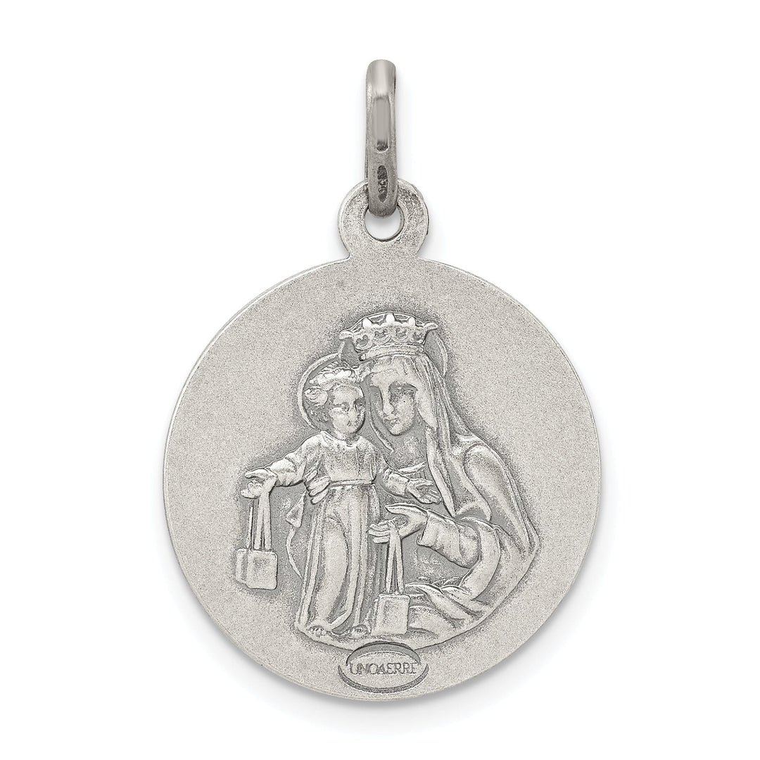 Lovely Rita's Pendants & Charms Sterling Silver Antiqued Infant of Prague Medal
