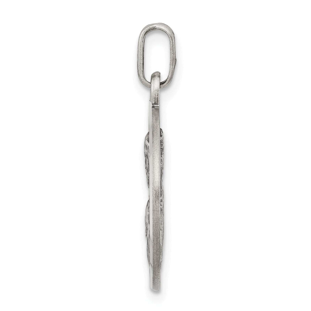 Lovely Rita's Pendants & Charms Sterling Silver Antiqued Infant of Prague Medal