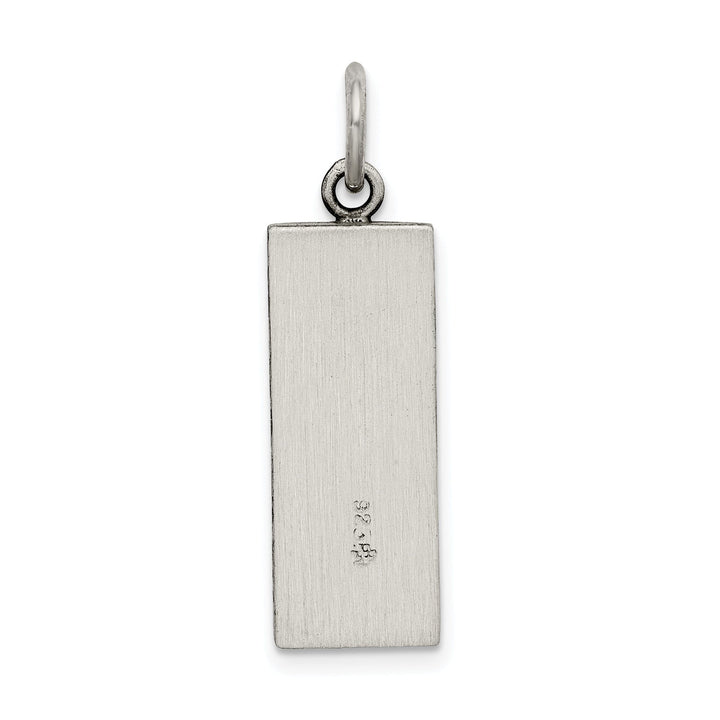 Lovely Rita's Pendants & Charms Sterling Silver Antiqued Mezuzah Pendant