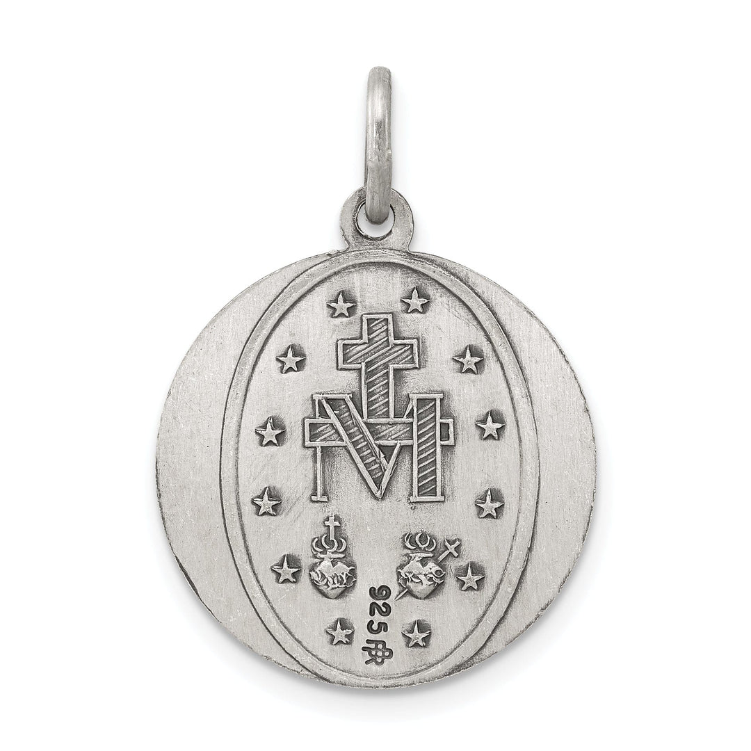 Lovely Rita's Pendants & Charms Sterling Silver Antiqued Miraculous Medal
