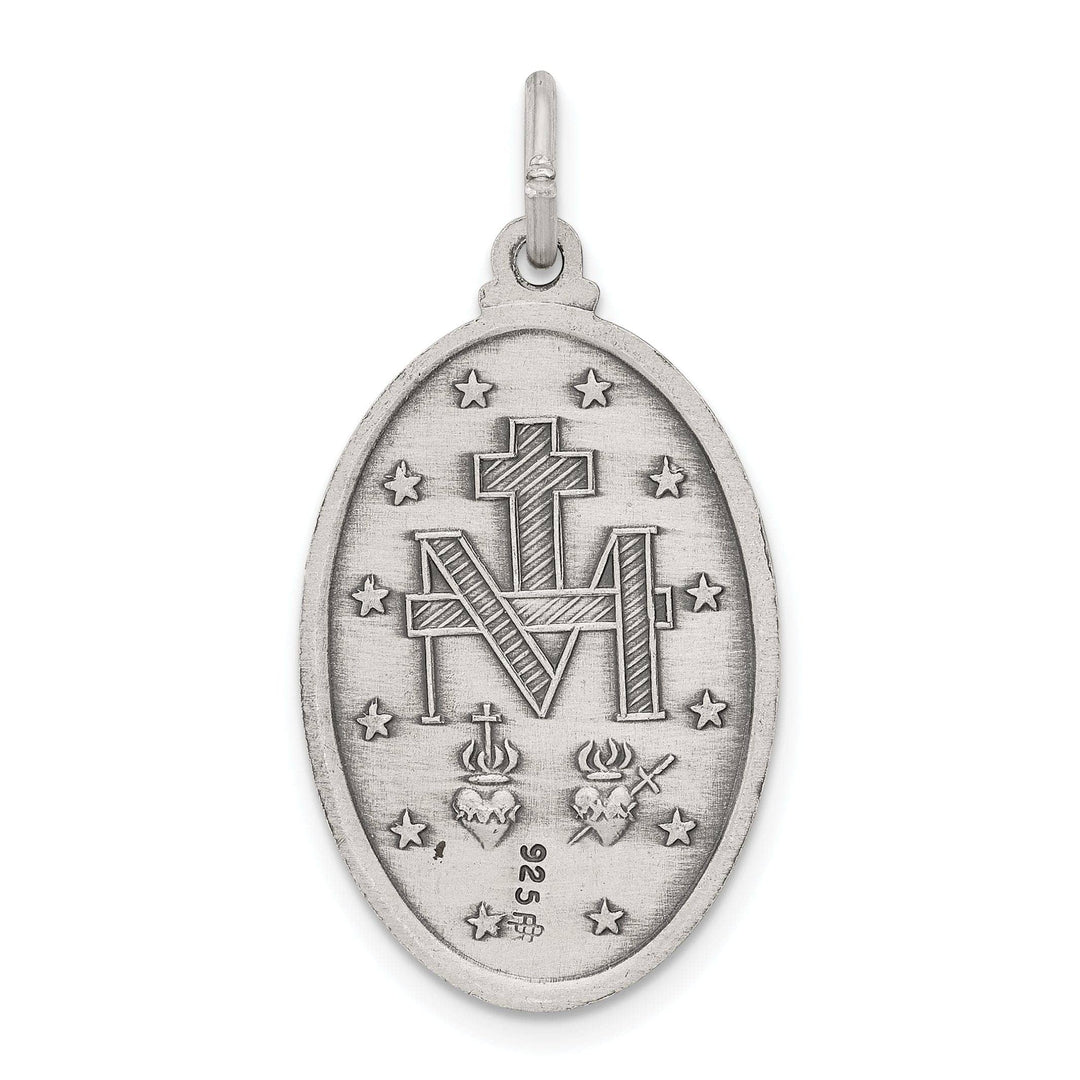Lovely Rita's Pendants & Charms Sterling Silver Antiqued Miraculous Medal