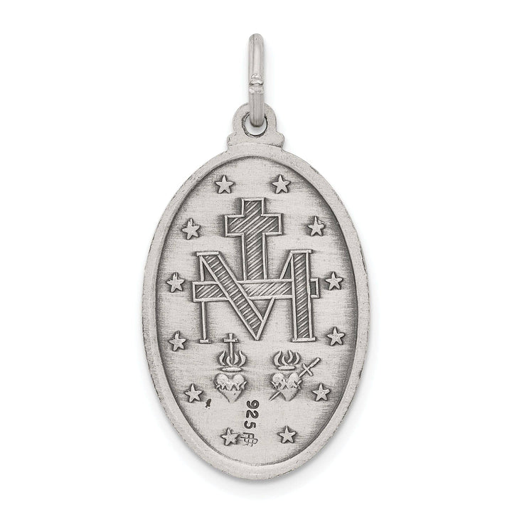 Lovely Rita's Pendants & Charms Sterling Silver Antiqued Miraculous Medal