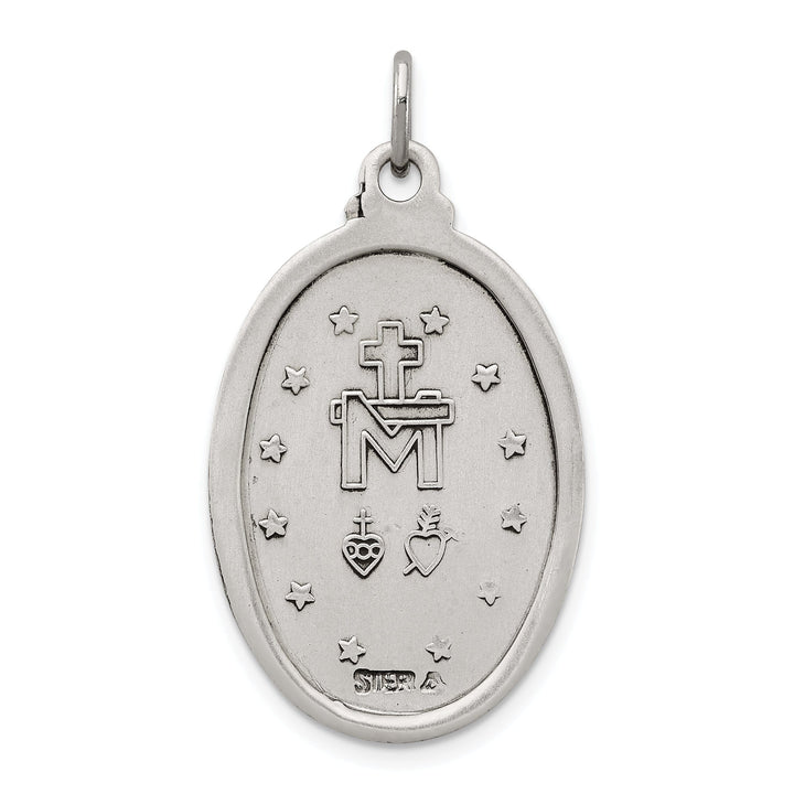 Lovely Rita's Pendants & Charms Sterling Silver Antiqued Miraculous Medal