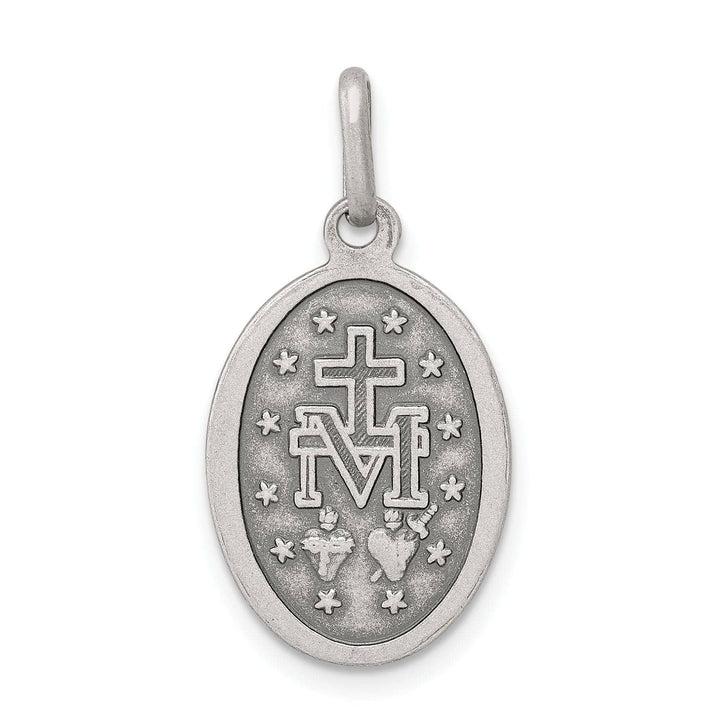 Lovely Rita's Pendants & Charms Sterling Silver Antiqued Miraculous Medal