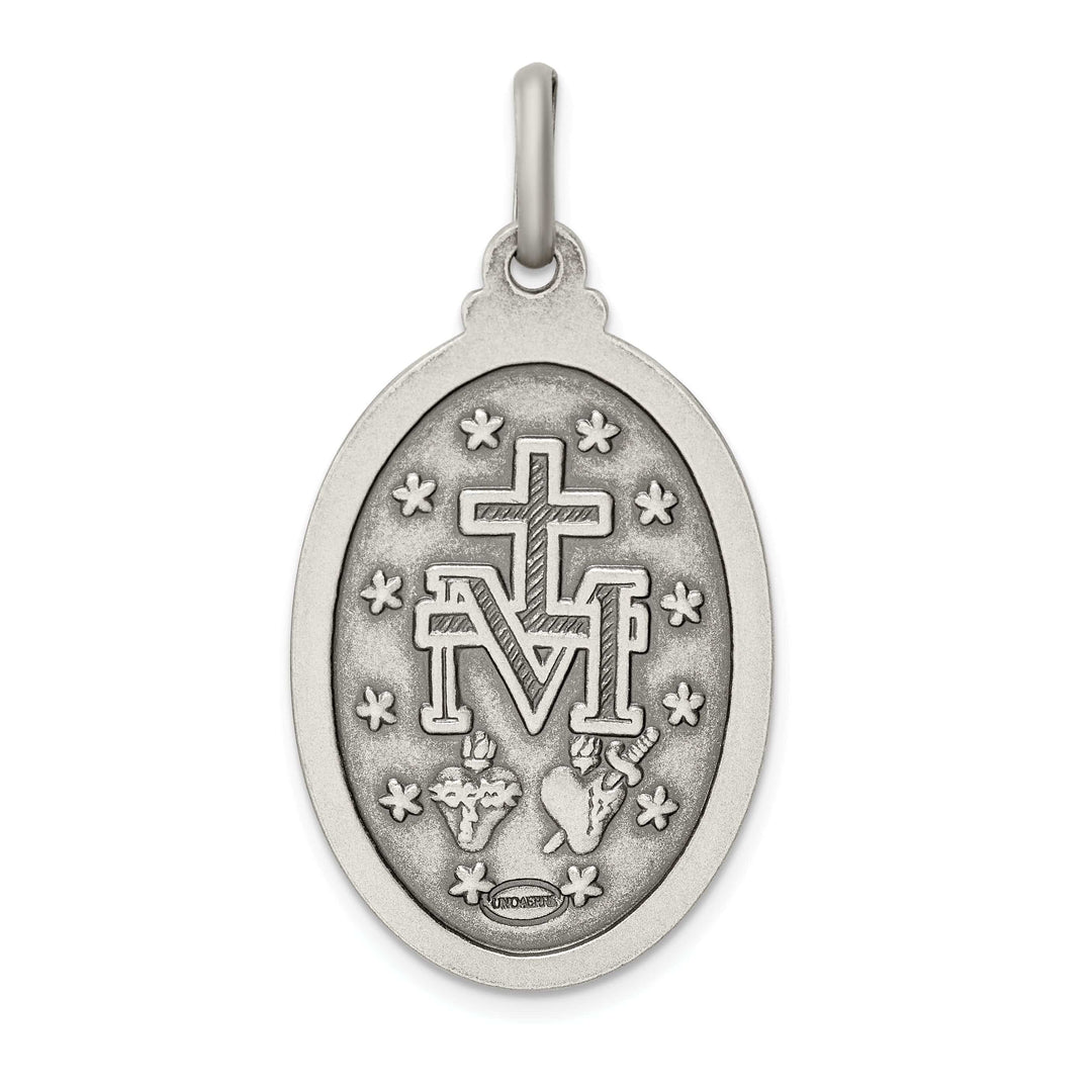 Lovely Rita's Pendants & Charms Sterling Silver Antiqued Miraculous Medal
