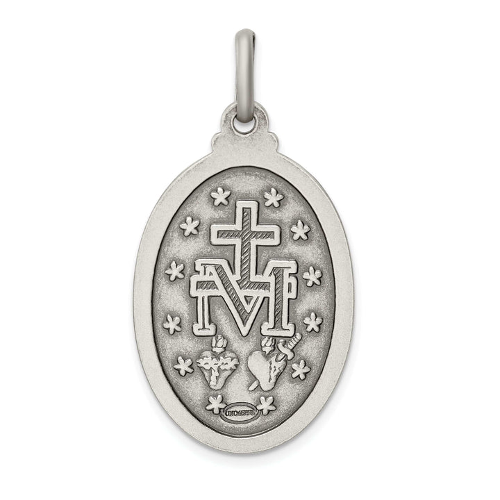 Lovely Rita's Pendants & Charms Sterling Silver Antiqued Miraculous Medal