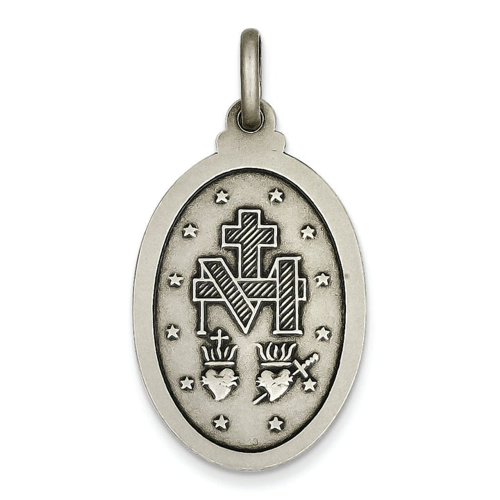 Lovely Rita's Pendants & Charms Sterling Silver Antiqued Miraculous Medal