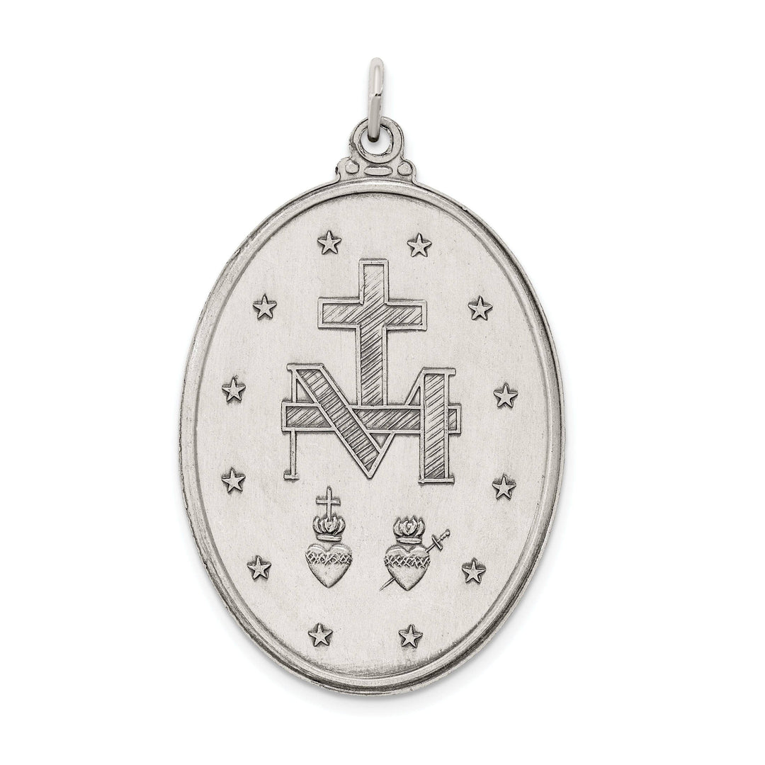 Lovely Rita's Pendants & Charms Sterling Silver Antiqued Miraculous Medal