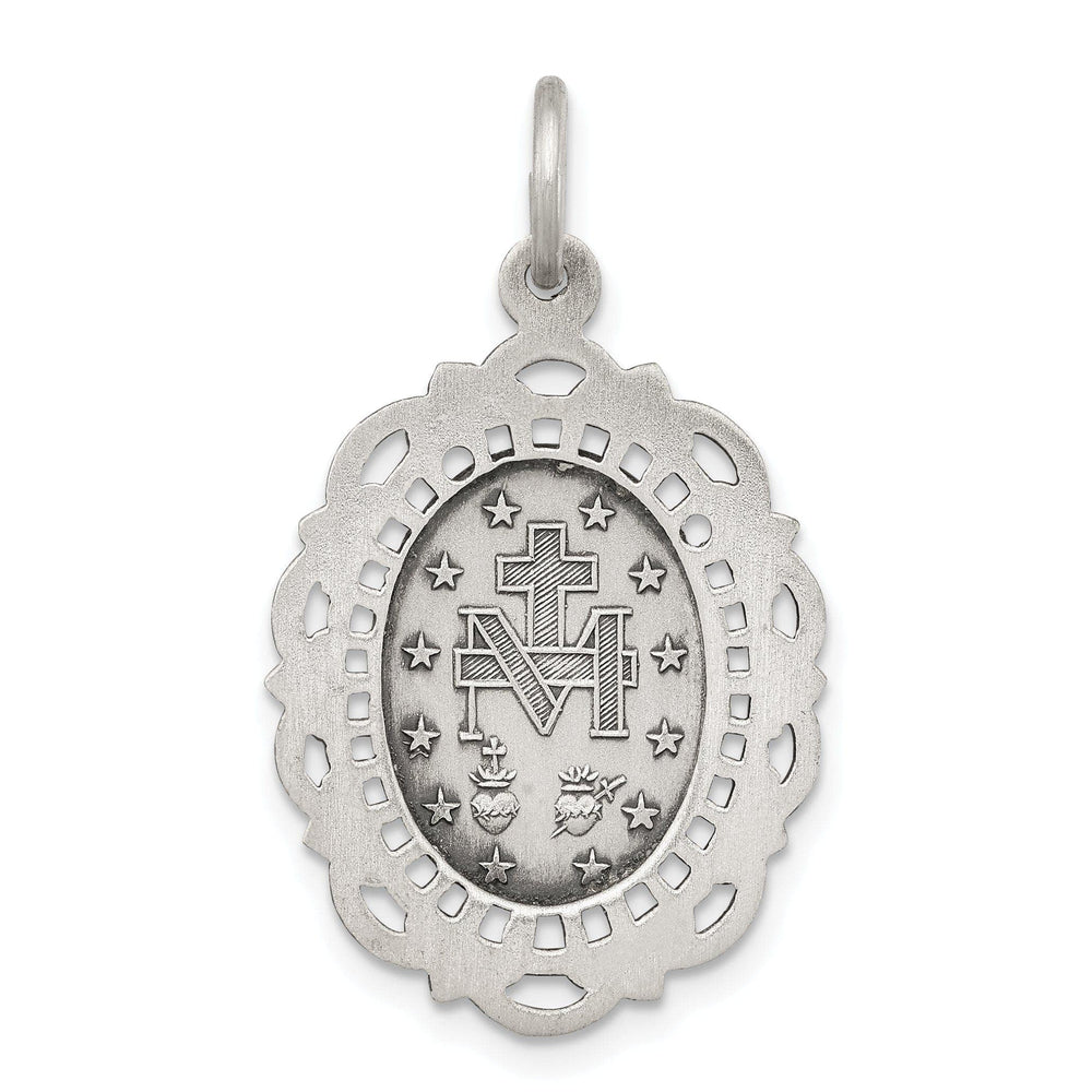 Lovely Rita's Pendants & Charms Sterling Silver Antiqued Miraculous Medal