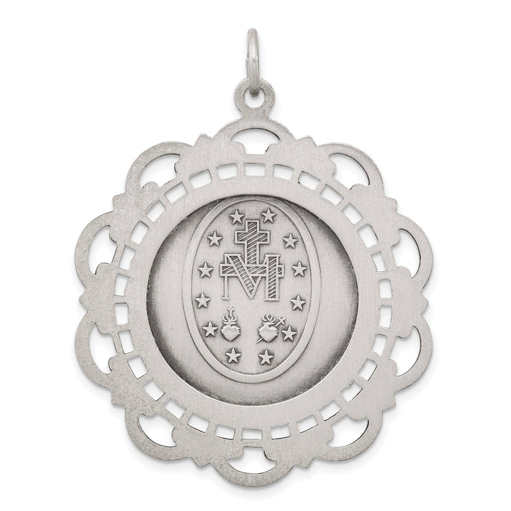 Lovely Rita's Pendants & Charms Sterling Silver Antiqued Miraculous Medal