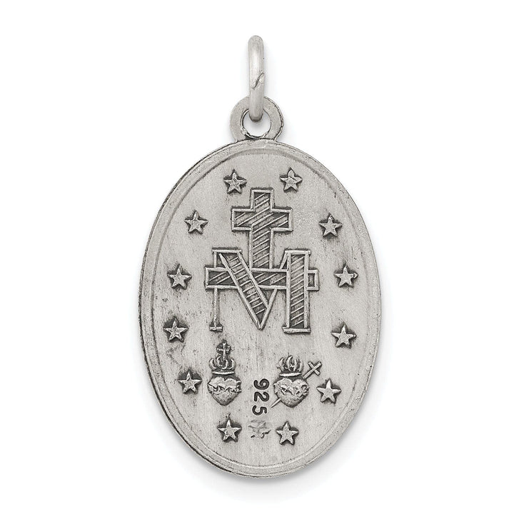 Lovely Rita's Pendants & Charms Sterling Silver Antiqued Miraculous Medal