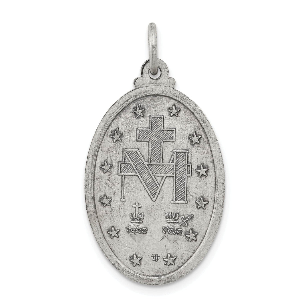Lovely Rita's Pendants & Charms Sterling Silver Antiqued Miraculous Medal