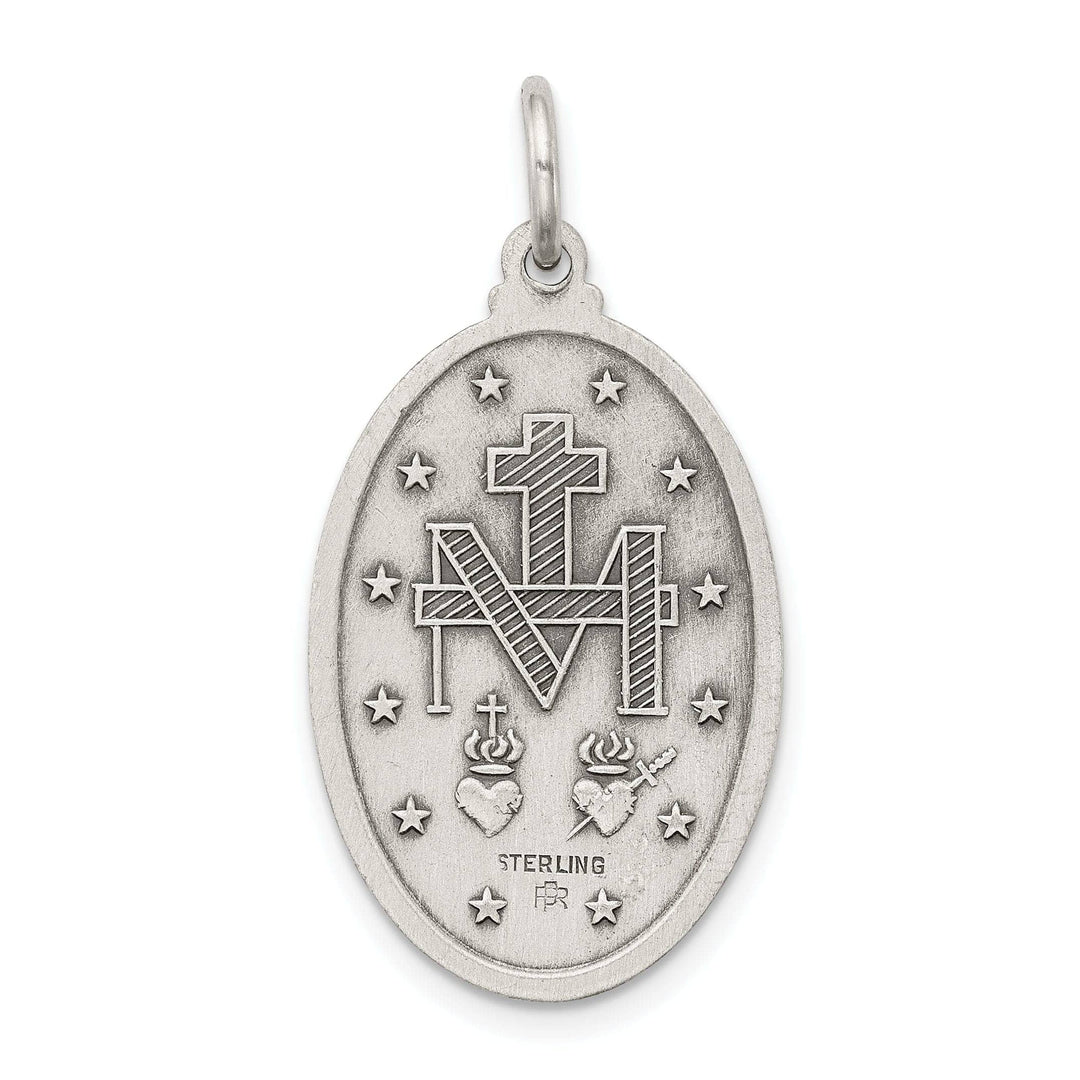 Lovely Rita's Pendants & Charms Sterling Silver Antiqued Miraculous Medal