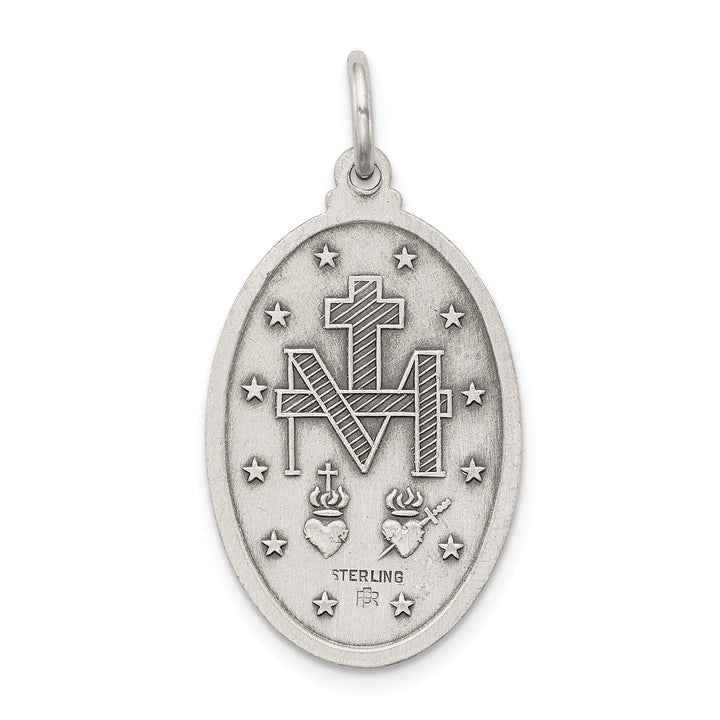 Lovely Rita's Pendants & Charms Sterling Silver Antiqued Miraculous Medal