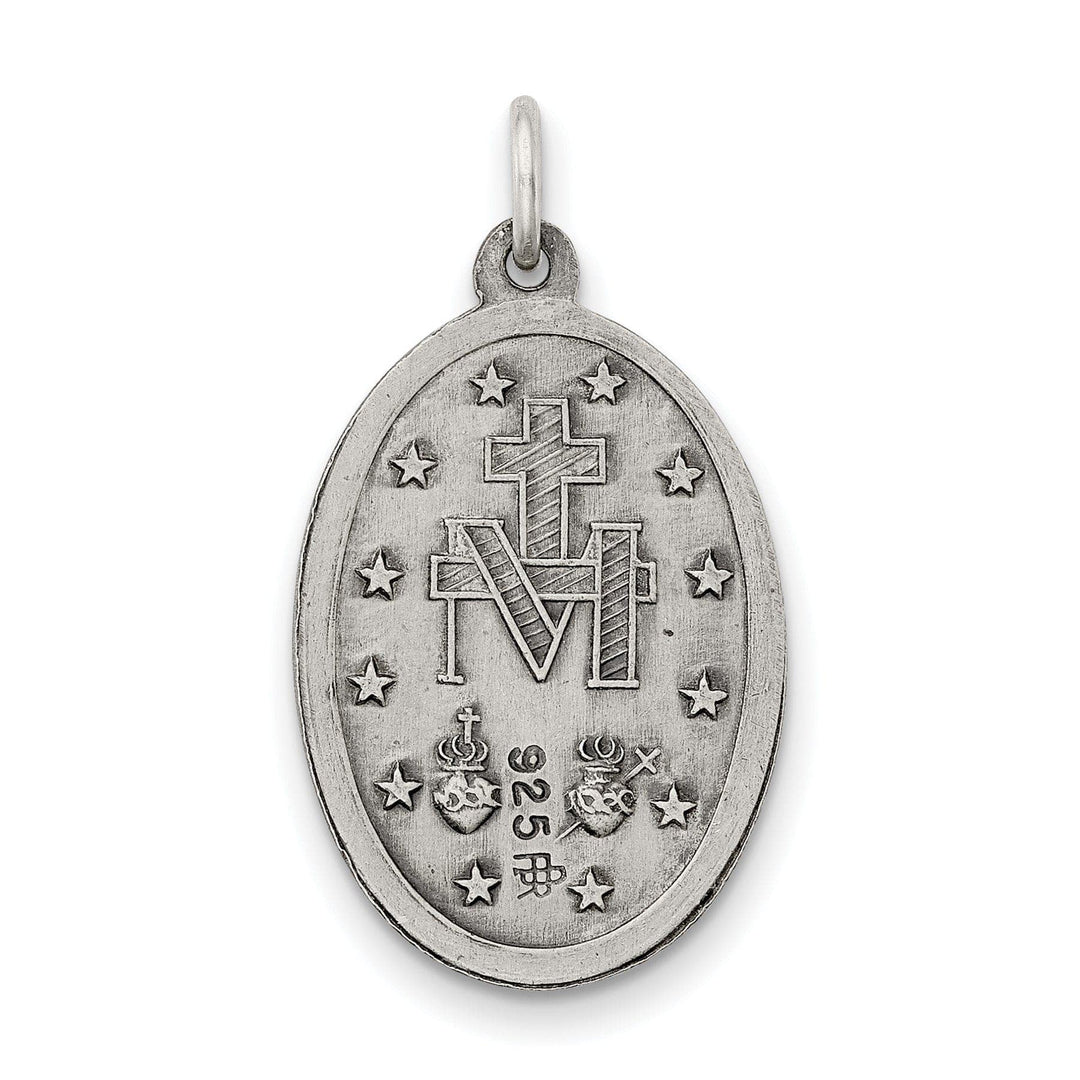 Lovely Rita's Pendants & Charms Sterling Silver Antiqued Miraculous Medal