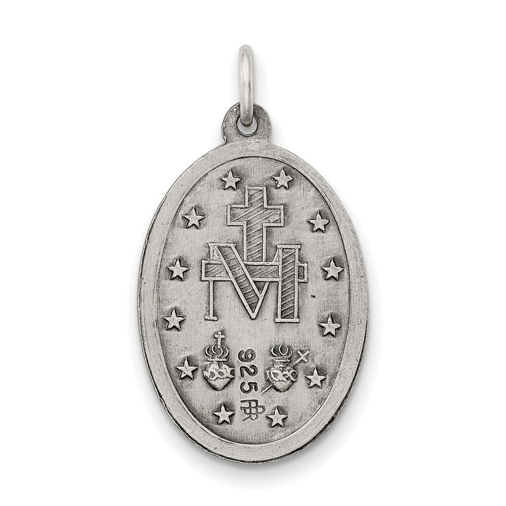 Lovely Rita's Pendants & Charms Sterling Silver Antiqued Miraculous Medal