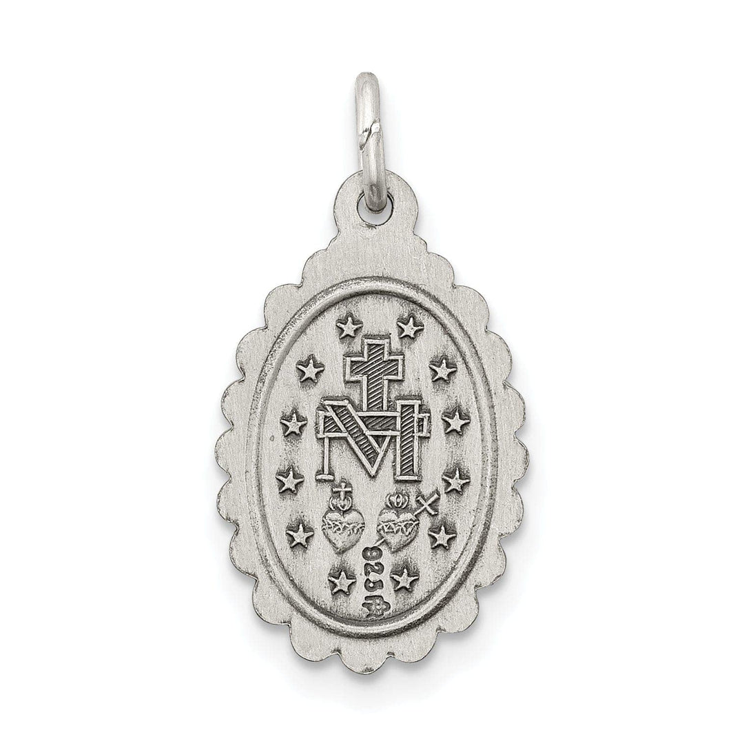 Lovely Rita's Pendants & Charms Sterling Silver Antiqued Miraculous Medal