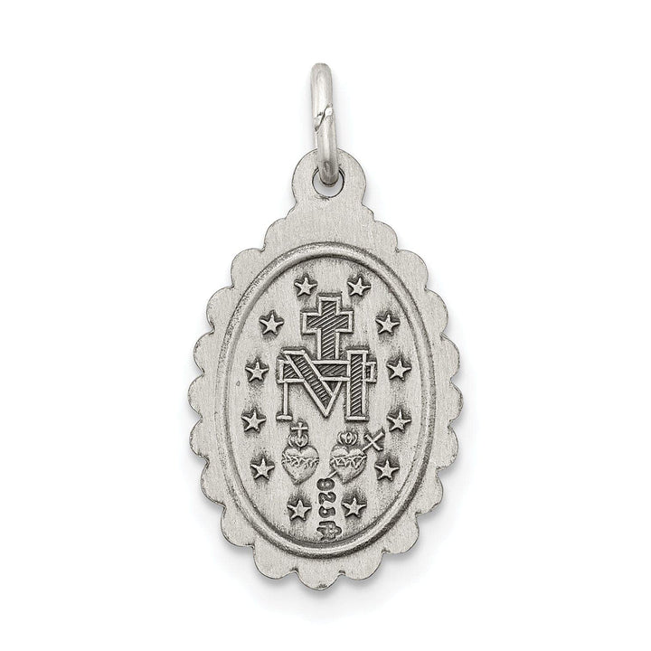 Lovely Rita's Pendants & Charms Sterling Silver Antiqued Miraculous Medal