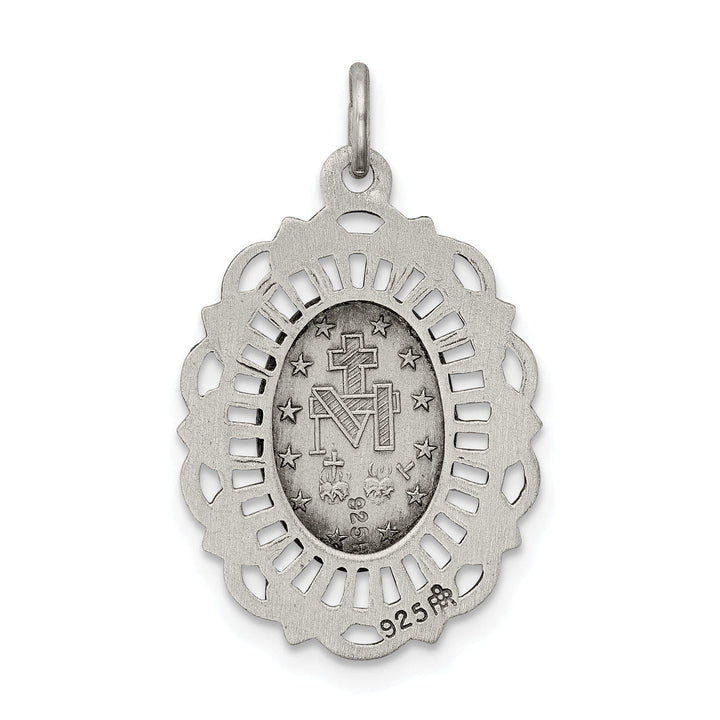 Lovely Rita's Pendants & Charms Sterling Silver Antiqued Miraculous Medal