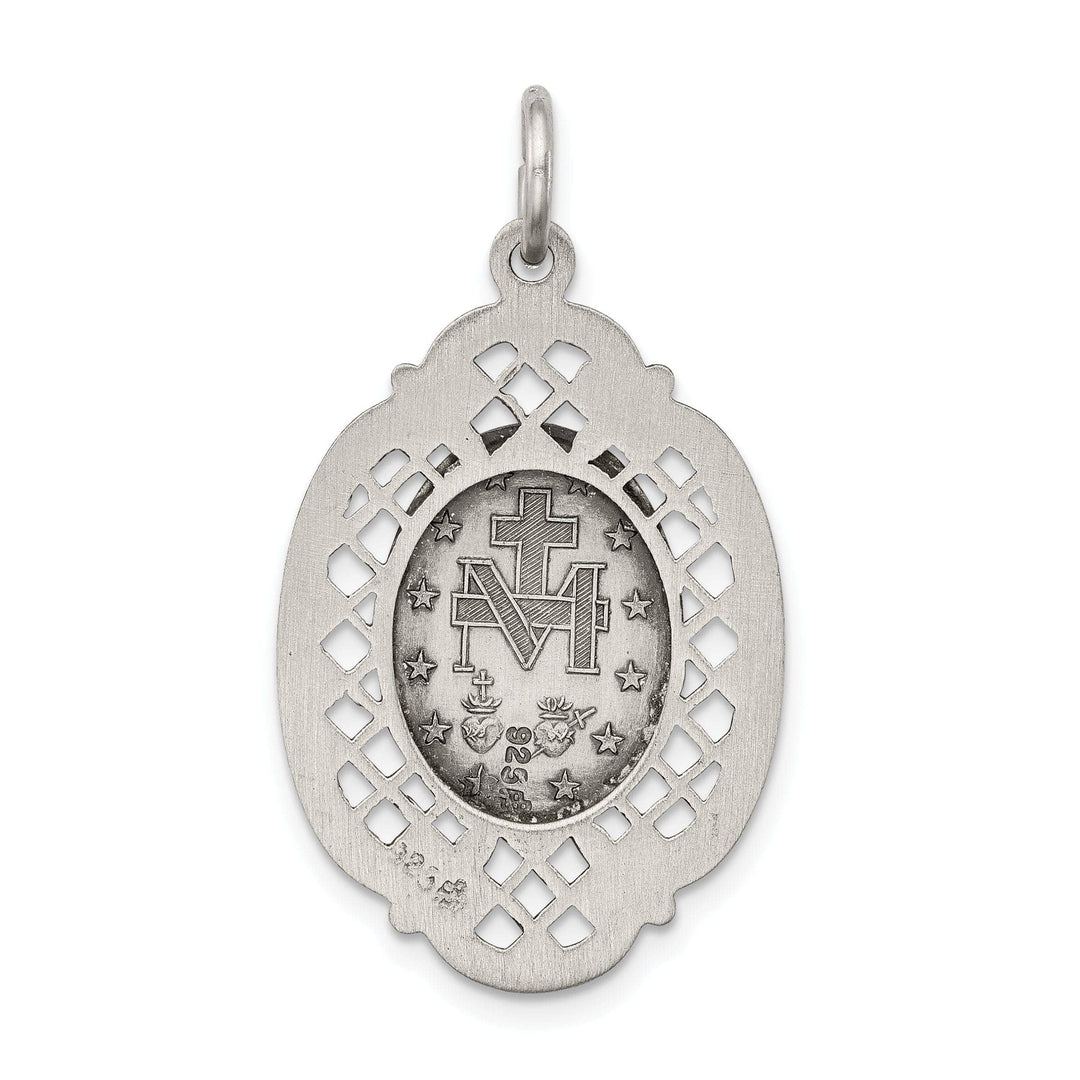 Lovely Rita's Pendants & Charms Sterling Silver Antiqued Miraculous Medal