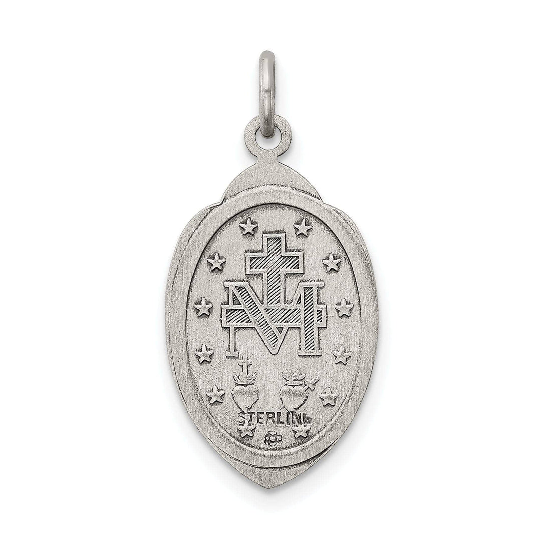 Lovely Rita's Pendants & Charms Sterling Silver Antiqued Miraculous Medal