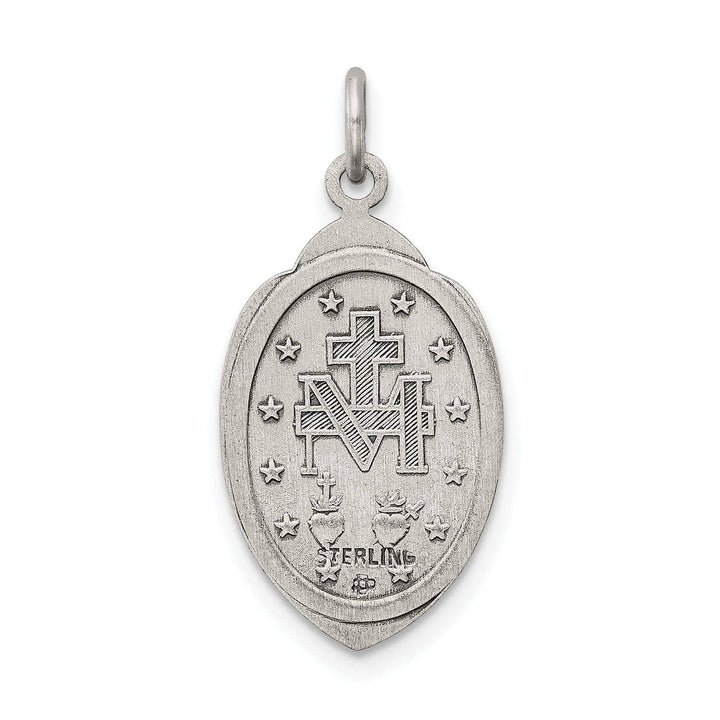 Lovely Rita's Pendants & Charms Sterling Silver Antiqued Miraculous Medal