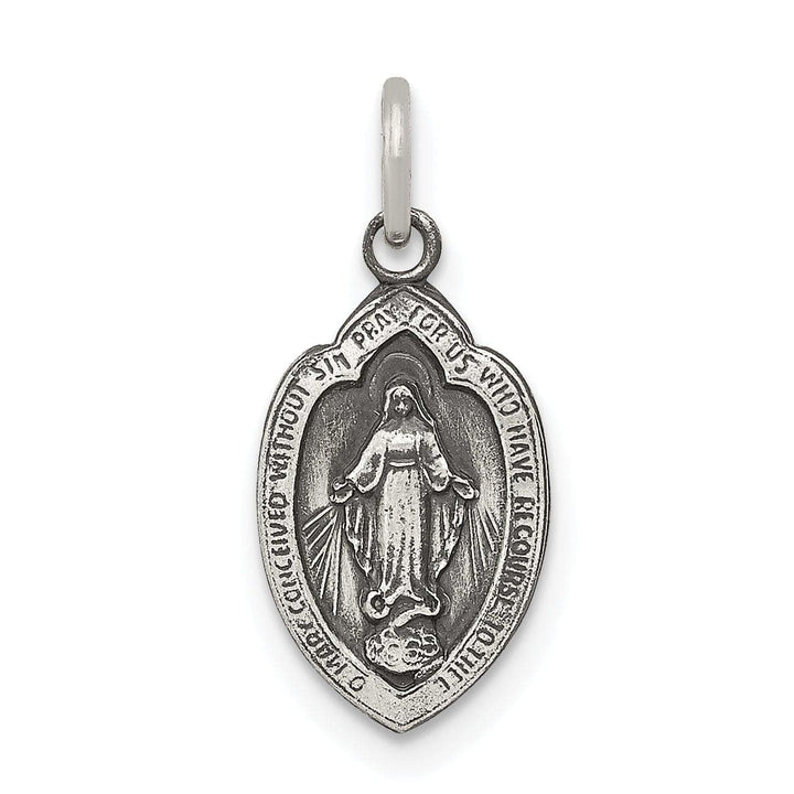 Lovely Rita's Pendants & Charms Sterling Silver Antiqued Miraculous Medal
