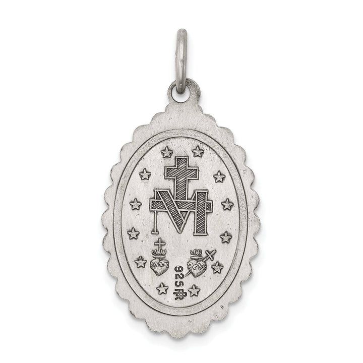Lovely Rita's Pendants & Charms Sterling Silver Antiqued Miraculous Medal
