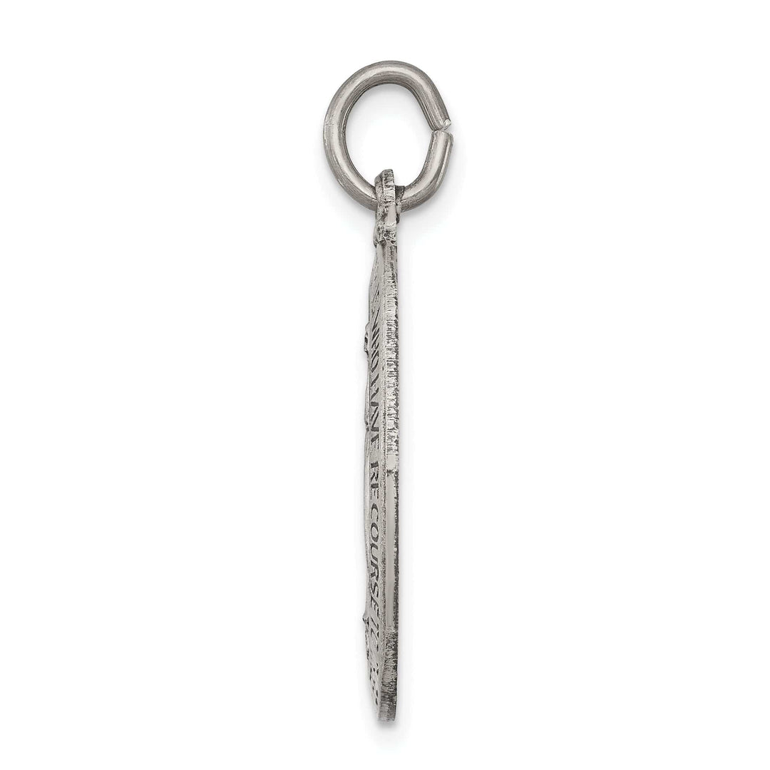 Lovely Rita's Pendants & Charms Sterling Silver Antiqued Miraculous Medal Pendant