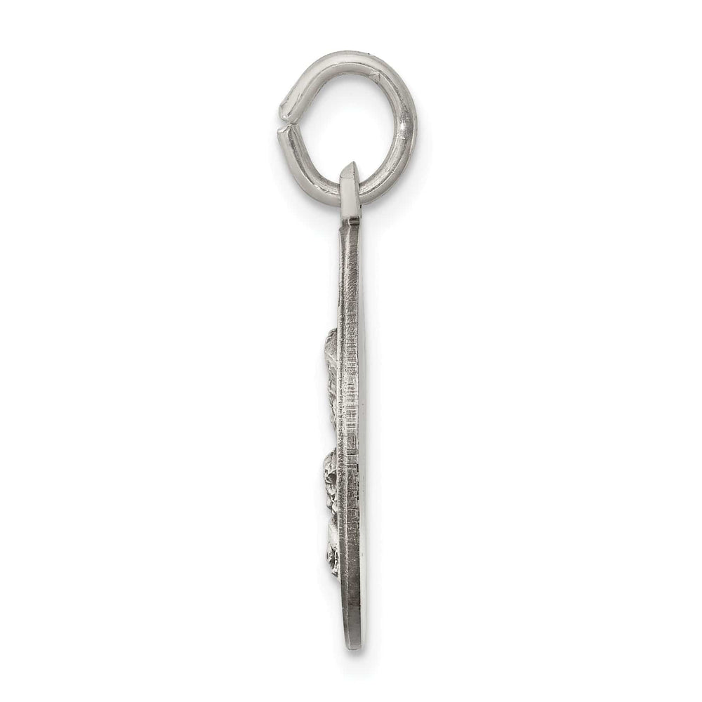 Lovely Rita's Pendants & Charms Sterling Silver Antiqued Montserrate Medal