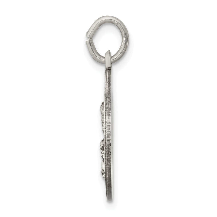 Lovely Rita's Pendants & Charms Sterling Silver Antiqued Montserrate Medal