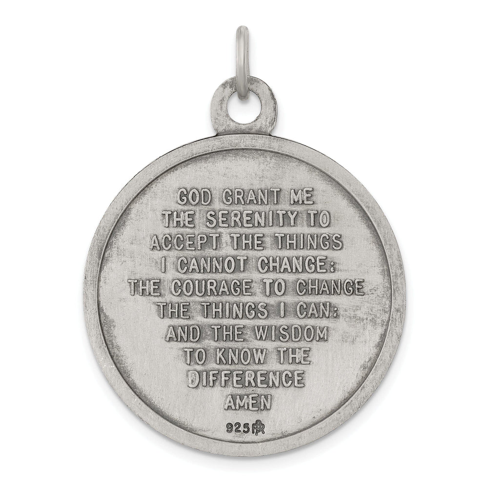 Lovely Rita's Pendants & Charms Sterling Silver Antiqued Praying Hands Pendant