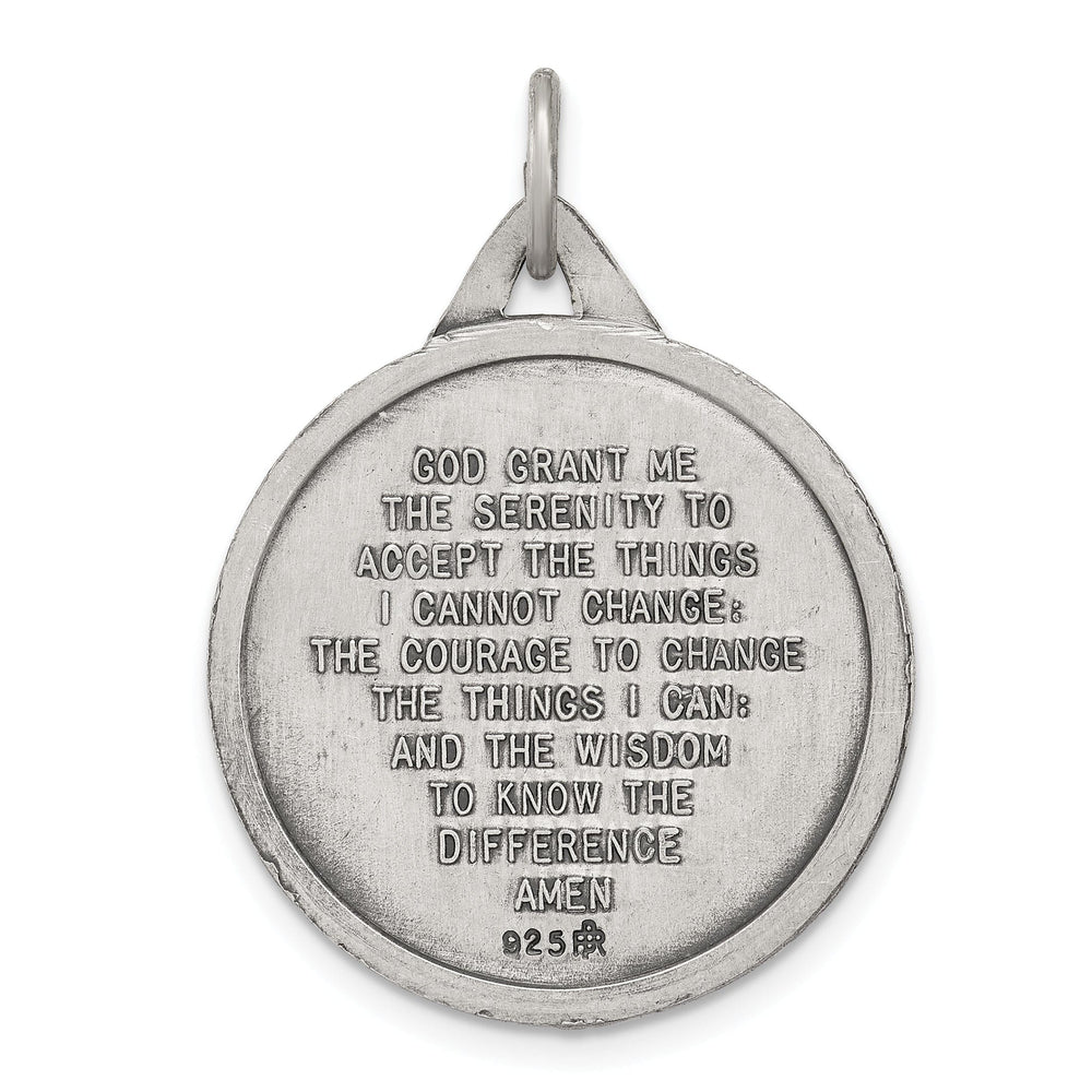 Lovely Rita's Pendants & Charms Sterling Silver Antiqued Praying Hands Pendant