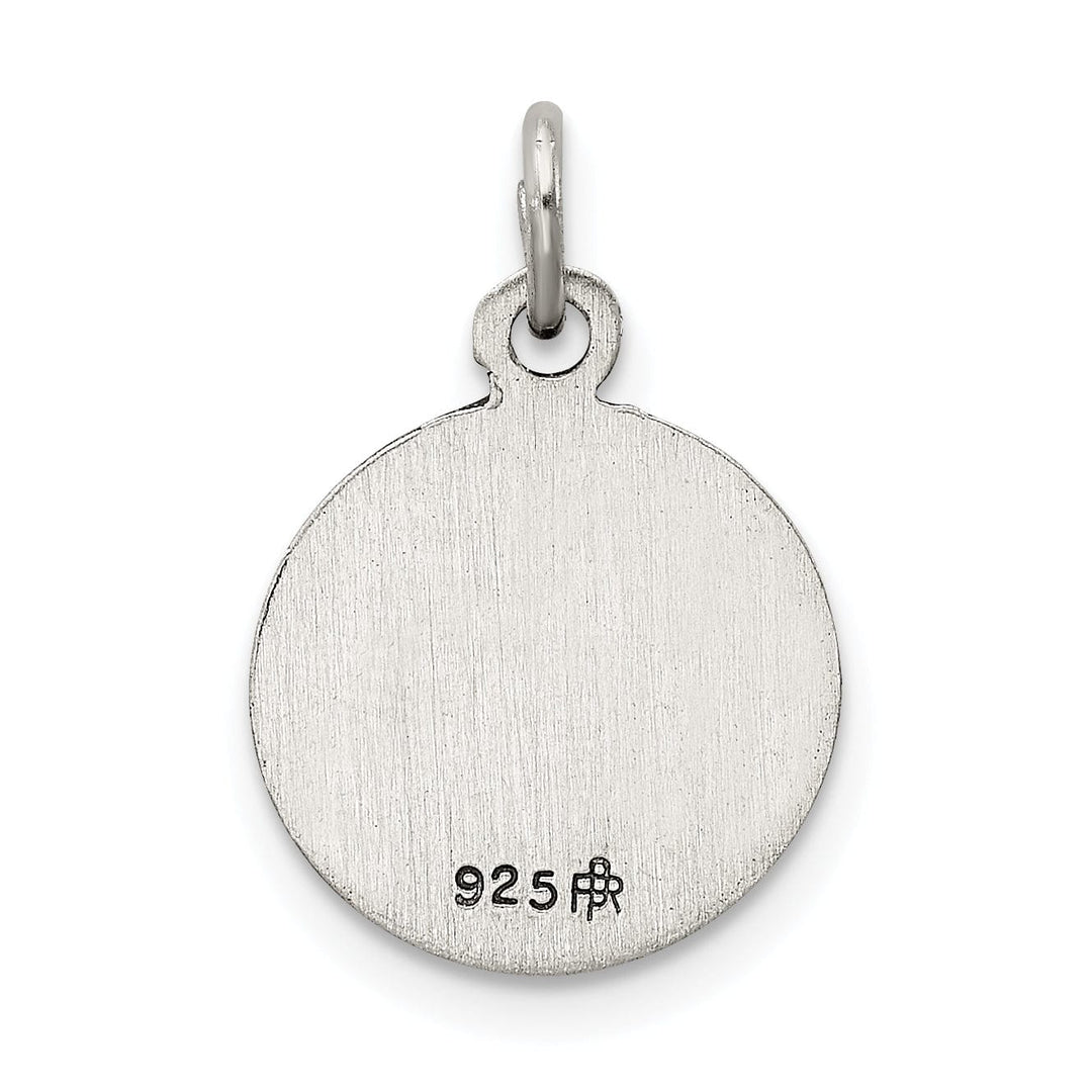 Lovely Rita's Pendants & Charms Sterling Silver Antiqued Saint Christopher Medal