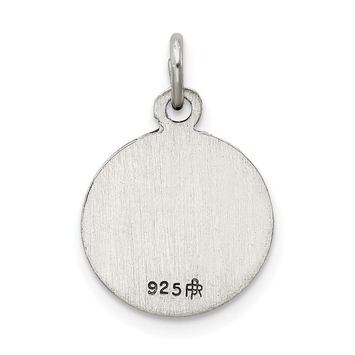 Lovely Rita's Pendants & Charms Sterling Silver Antiqued Saint Christopher Medal