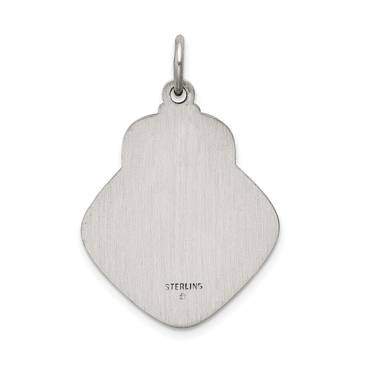 Lovely Rita's Pendants & Charms Sterling Silver Antiqued Saint Christopher Medal