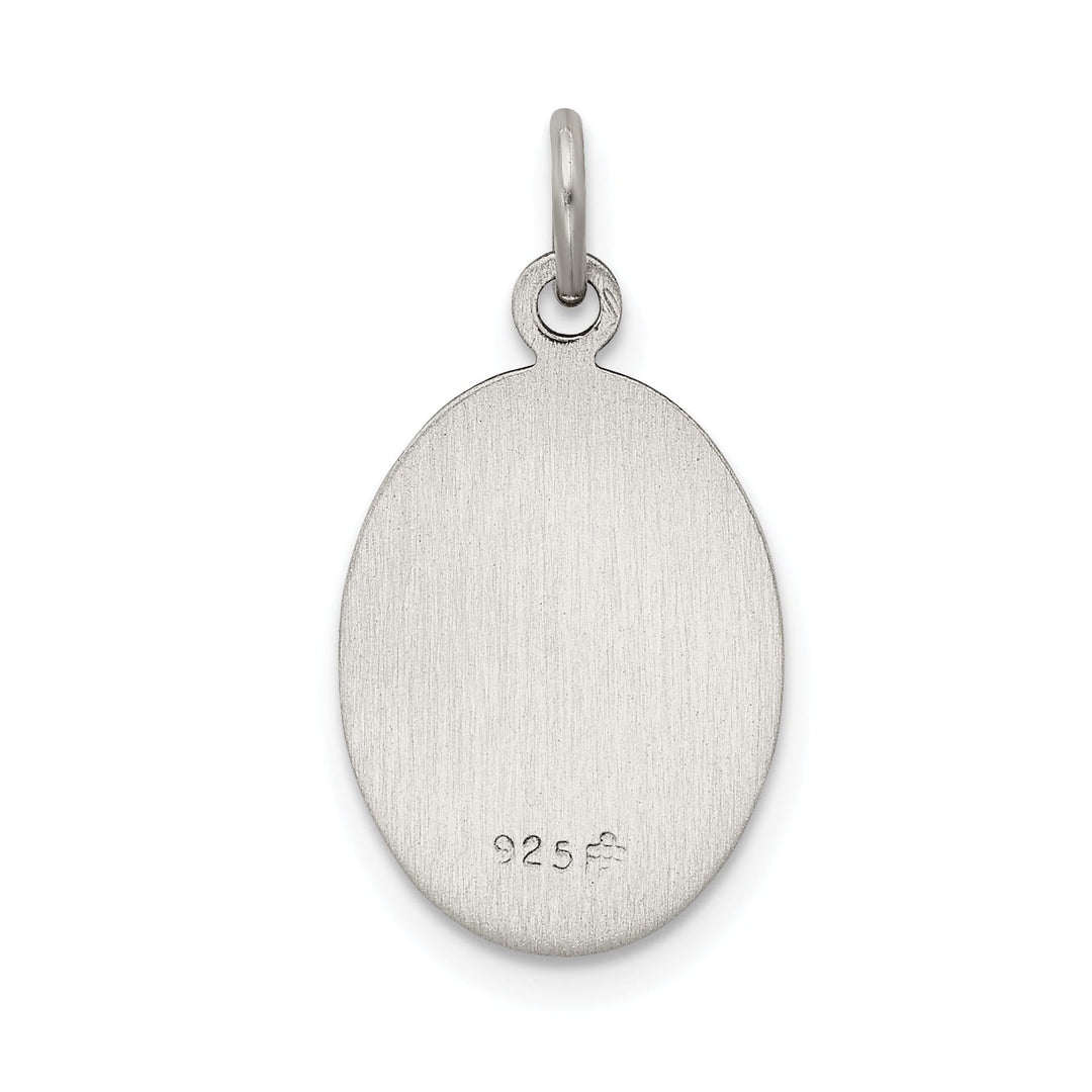 Lovely Rita's Pendants & Charms Sterling Silver Antiqued Saint Christopher Medal