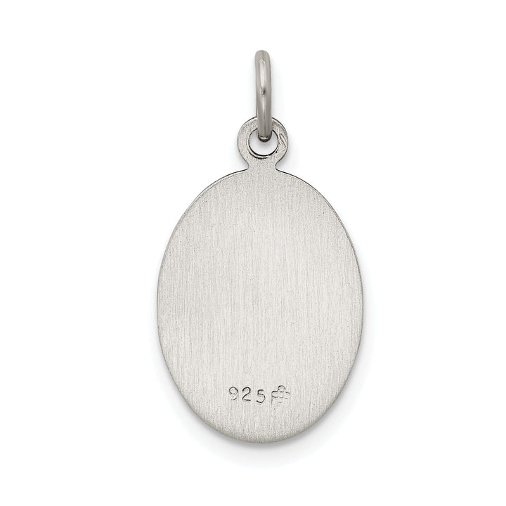 Lovely Rita's Pendants & Charms Sterling Silver Antiqued Saint Christopher Medal