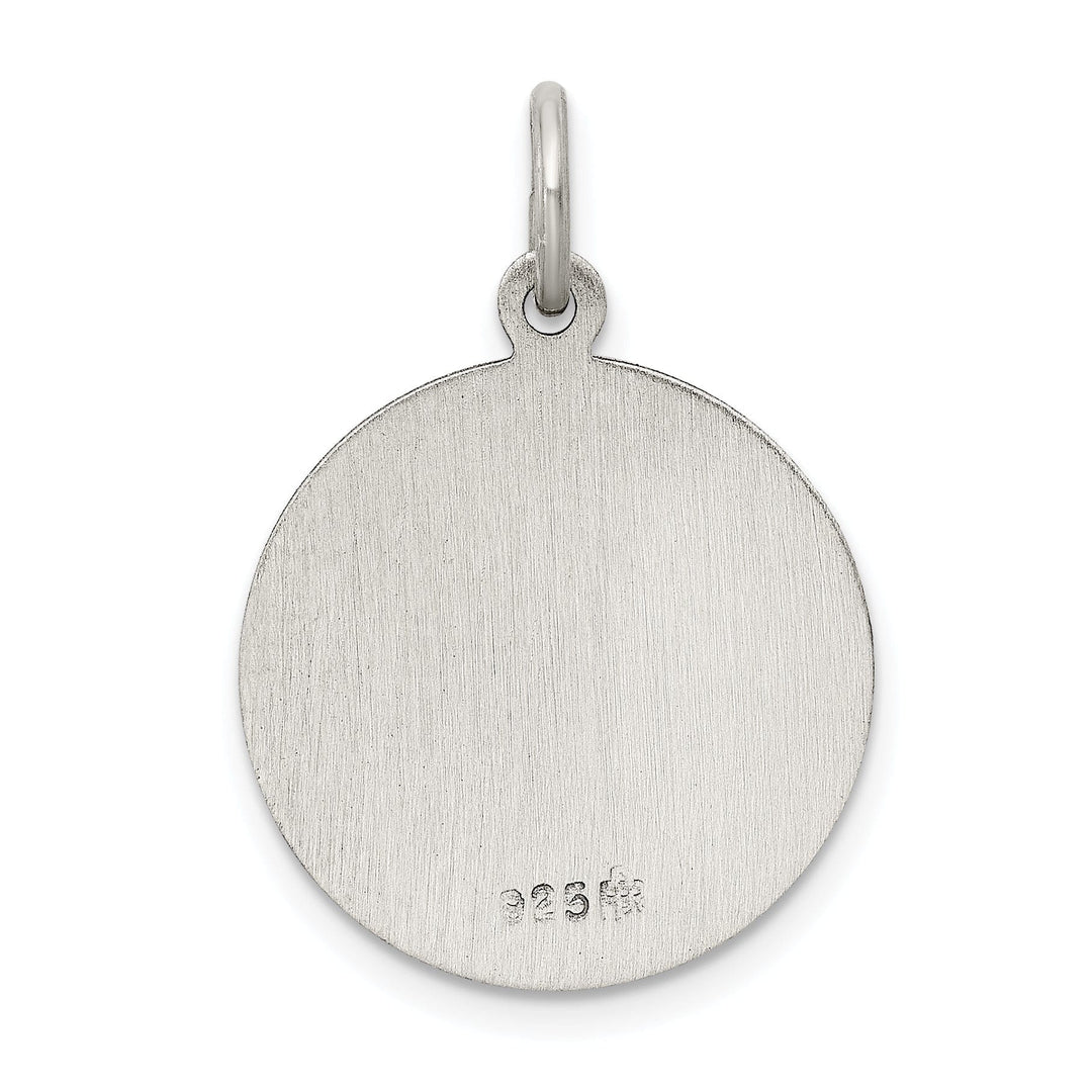 Lovely Rita's Pendants & Charms Sterling Silver Antiqued Saint Francis Medal