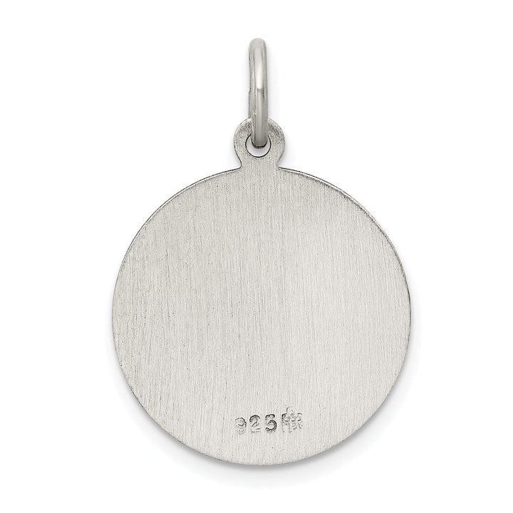 Lovely Rita's Pendants & Charms Sterling Silver Antiqued Saint Francis Medal