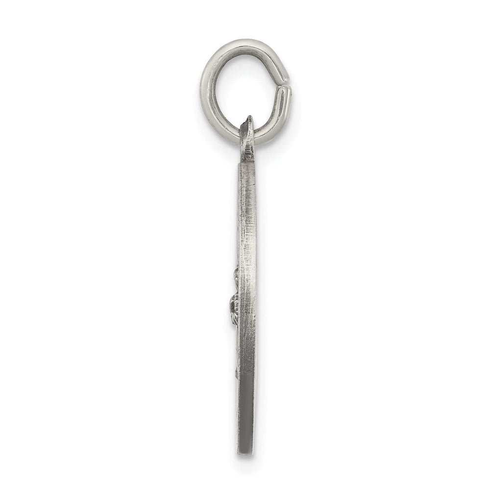 Lovely Rita's Pendants & Charms Sterling Silver Antiqued Saint Francis Medal