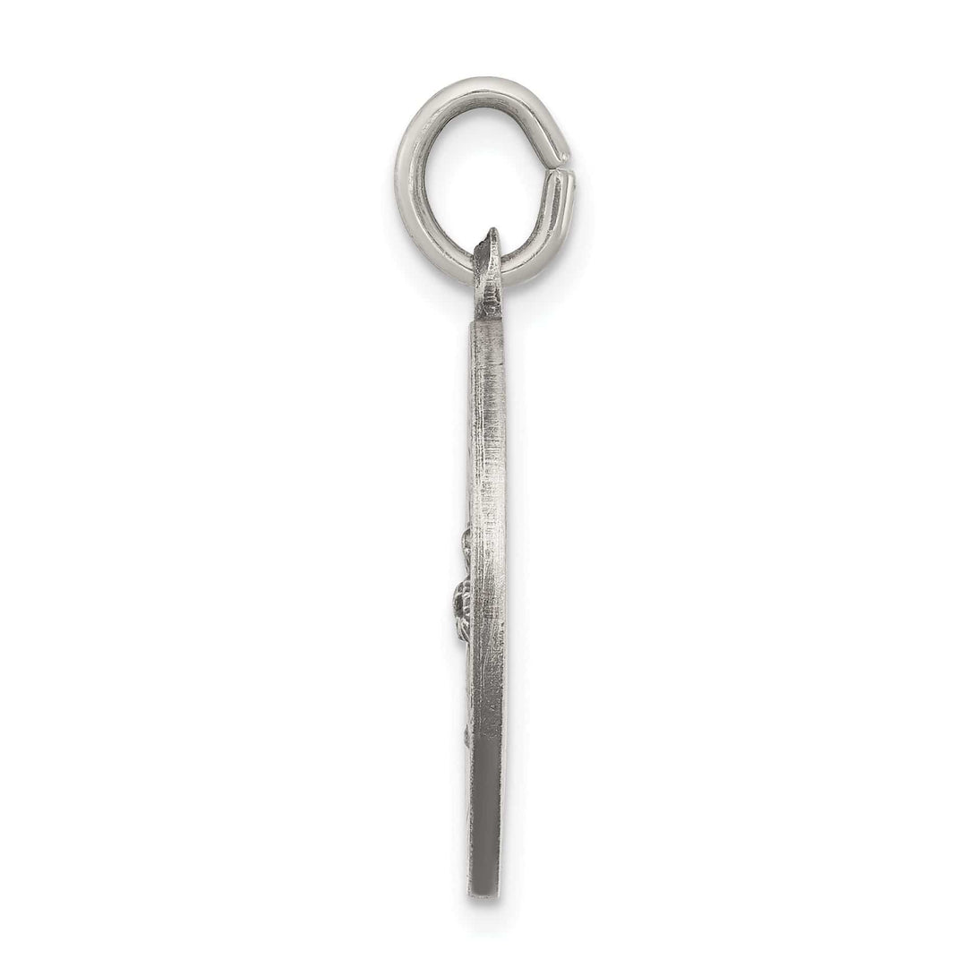 Lovely Rita's Pendants & Charms Sterling Silver Antiqued Saint Francis Medal