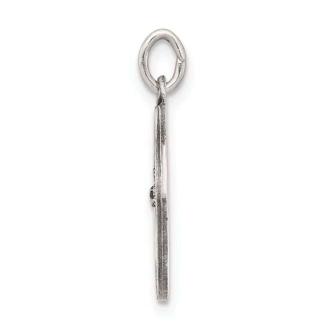 Lovely Rita's Pendants & Charms Sterling Silver Antiqued Saint Francis Medal