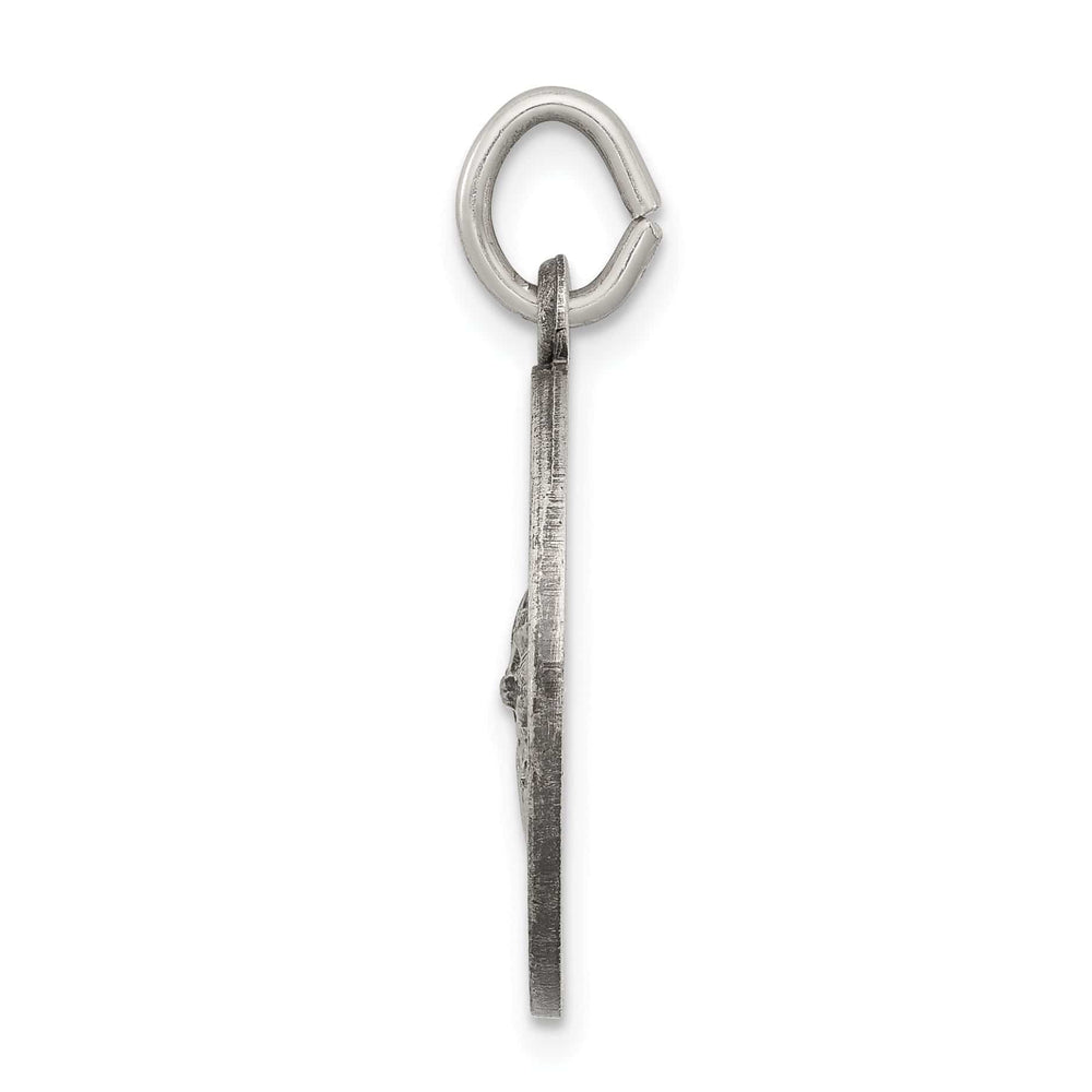 Lovely Rita's Pendants & Charms Sterling Silver Antiqued Saint Gerard Medal