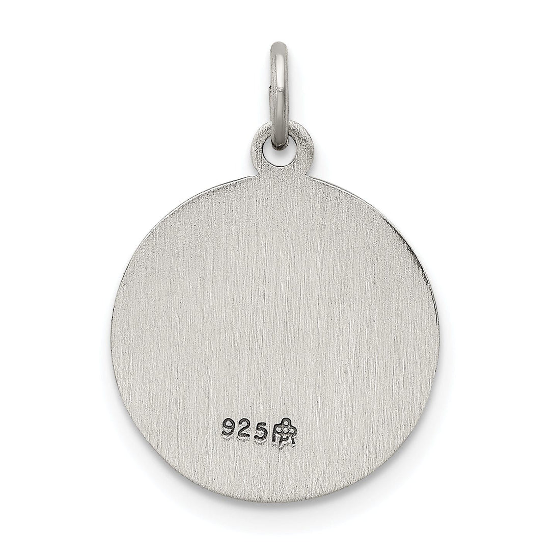 Lovely Rita's Pendants & Charms Sterling Silver Antiqued Saint John Medal