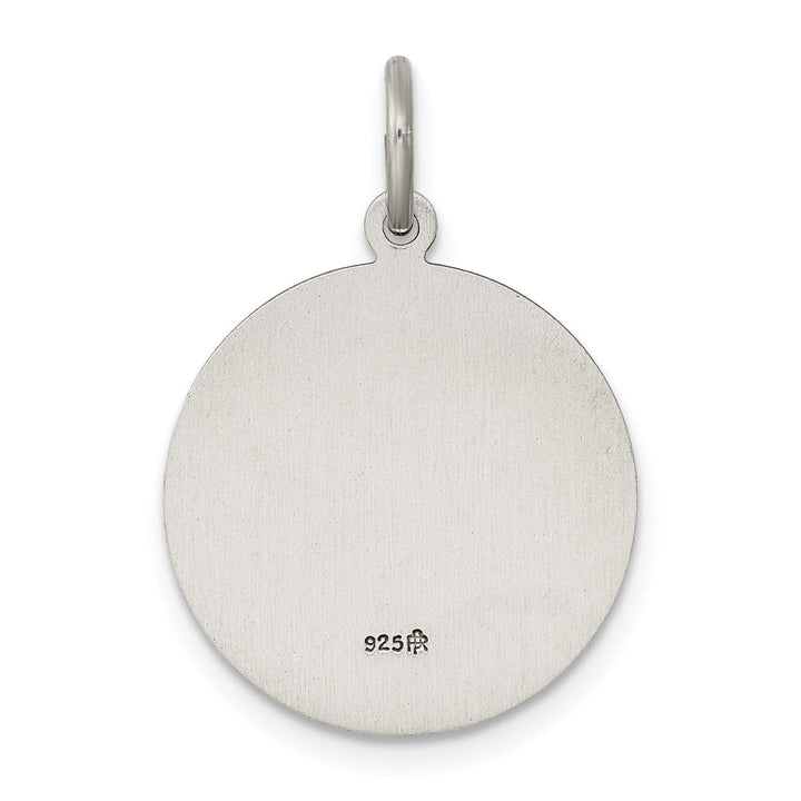 Lovely Rita's Pendants & Charms Sterling Silver Antiqued Saint John Medal